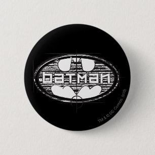 Batman   OntwerpLogo Ronde Button 5,7 Cm