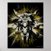 Batman op Bike Poster (Voorkant)