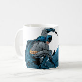 Batman op de grond koffiemok (Voorkant links)