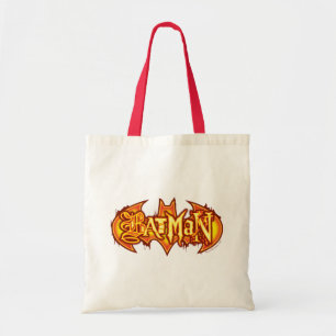Batman   Oranje seizoensgebonden Logo Tote Bag