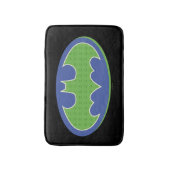 Batman | Paars en groen symbool Badmat (Voorkant Verticaal)