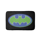 Batman | Paars en groen symbool Badmat (Voorkant)