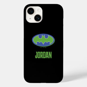 Batman   Paars en groen symbool Case-Mate iPhone 14 Hoesje