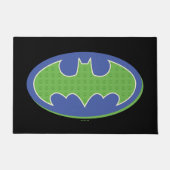 Batman | Paars en groen symbool Deurmat (Voorkant)