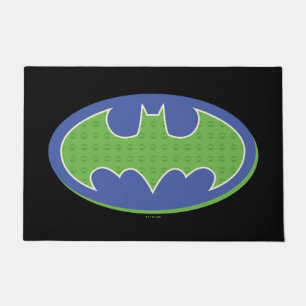 Batman Paars en groen symbool Deurmat