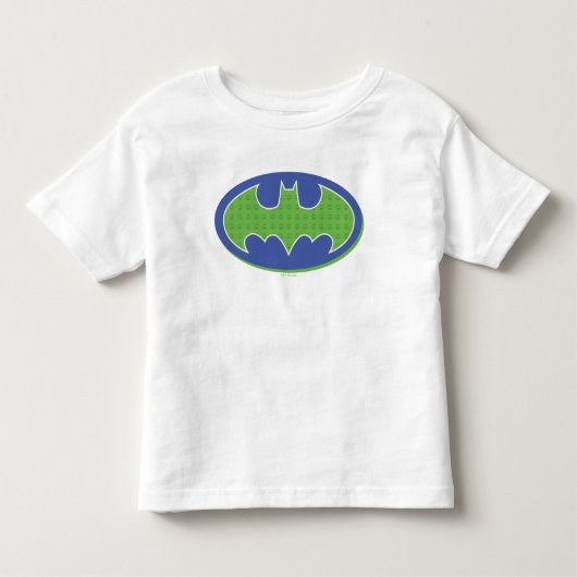 Batman | Paars en groen symbool Kinder Shirts (Voorkant)