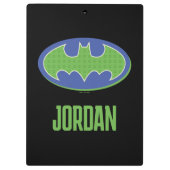 Batman | Paars en groen symbool Klembord (Achterkant)