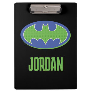 Batman Paars en groen symbool Klembord