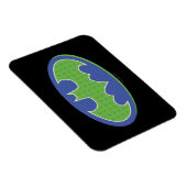 Batman | Paars en groen symbool Magneet (Rechterzijde)