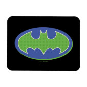 Batman | Paars en groen symbool Magneet (Horizontaal)