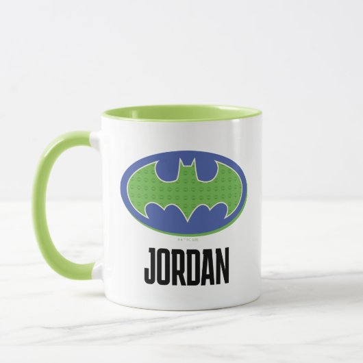 Batman | Paars en groen symbool Mok (Links)