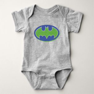 Batman Paars en groen symbool Romper