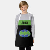 Batman | Paars en groen symbool Schort (Gedragen)