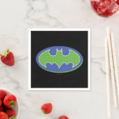 Batman | Paars en groen symbool Servet (Insitu)