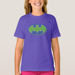 Batman   Paars en groen symbool T-shirt