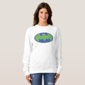 Batman | Paars en groen symbool Trui (Voorkant volledig)