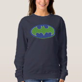 Batman | Paars en groen symbool Trui (Voorkant)