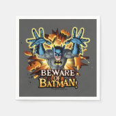 Batman | Pas op Batman Servet (Voorkant)