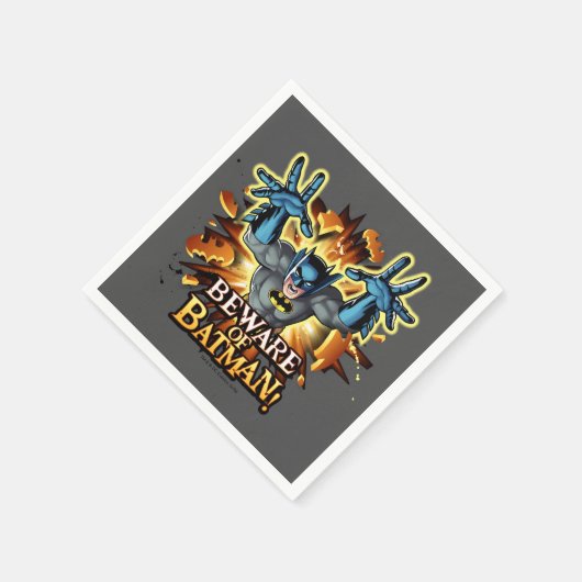 Batman | Pas op Batman Servet (Hoek)