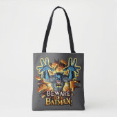 Batman | Pas op Batman Tote Bag (Voorkant)