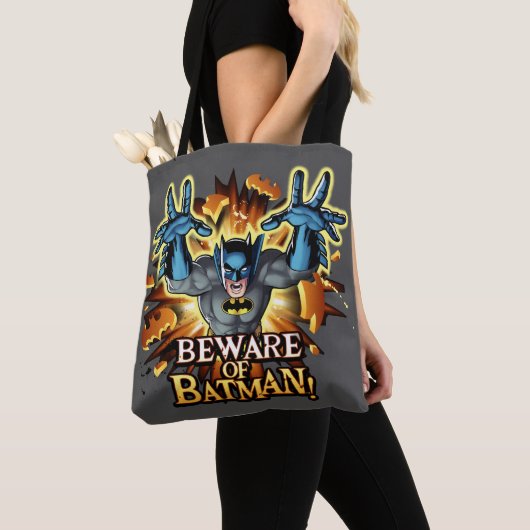 Batman | Pas op Batman Tote Bag (Dichtbij)