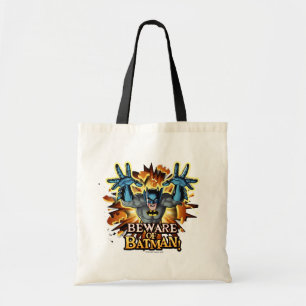 Batman   Pas op Batman Tote Bag