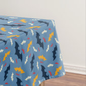 Batman | Patroon rood, blauw en geel Logo Tafelkleed (Voorbeeld)