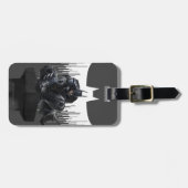 Batman Perched op een pilaar Bagagelabel (Voorkant horizontaal)