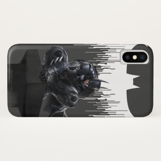 Batman Perched op een pilaar Case-Mate iPhone Case (Achterkant (horizontaal))