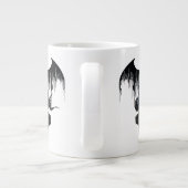 Batman Perched op een pilaar Grote Koffiekop (Achterkant)