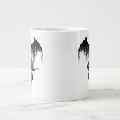 Batman Perched op een pilaar Grote Koffiekop (Voorkant)