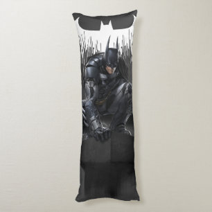 Batman Perched op een pilaar Lichaamskussen