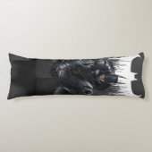 Batman Perched op een pilaar Lichaamskussen (Voorkant)