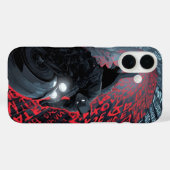 Batman Phone Case – Dark Knight Black Superhero  (Achterkant (horizontaal))