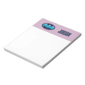 Batman | Pink & Blue Symbol Notitieblok (Linkerzijde)