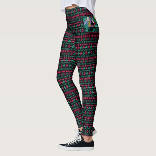 Batman | Prettige feestdagen Joker en Harley Quinn Leggings (Links)