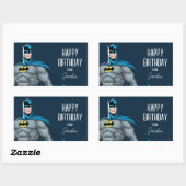 Batman Protector PRETTIGE FEESTDAGEN | Rechthoekige Sticker (Vel)