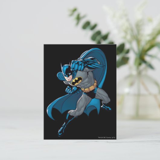 Batman Punch Briefkaart (Staand voorkant)