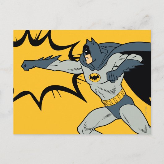 Batman Punch Briefkaart (Voorkant)