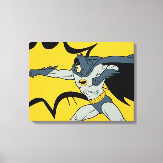 Batman Punch Canvas Afdruk (Voorkant)