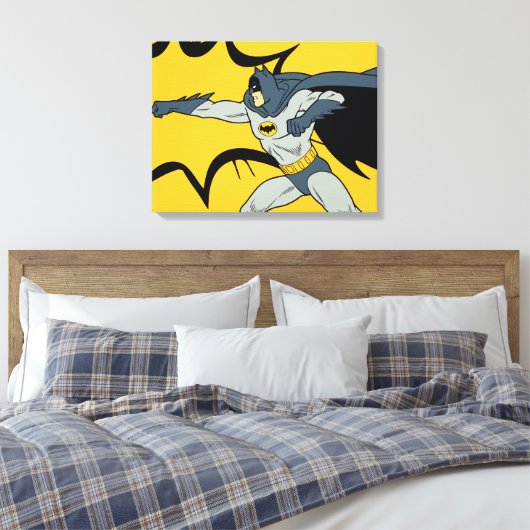 Batman Punch Canvas Afdruk (Insitu (Slaapkamer))