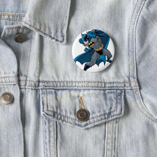 Batman Punch Ronde Button 5,7 Cm (In situ)
