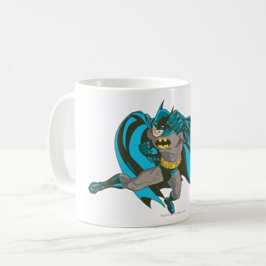 Batman Punching 1 Koffiemok (Voorkant links)