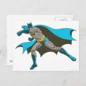 Batman Punching 2 Briefkaart (Voorkant / Achterkant)