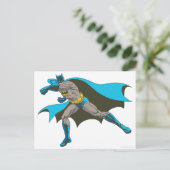 Batman Punching 2 Briefkaart (Staand voorkant)
