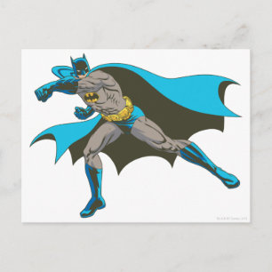 Batman Punching 2 Briefkaart