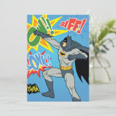 Batman Punching Graphic Kaart (Staand voorkant)