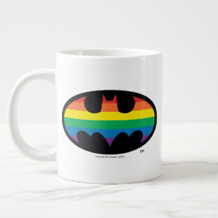 Batman Rainbow Logo Grote Koffiekop