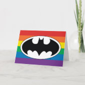 Batman Rainbow-Logo Kaart (Voorkant)