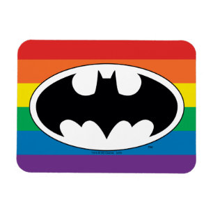 Batman Rainbow Logo Magneet